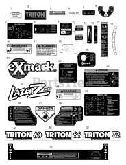 Exmark LXS31BV665 - Exmark 66