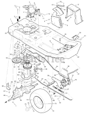 Scotts 30577x31B - Scotts 30" Rear-Engine Riding Mower (1999)