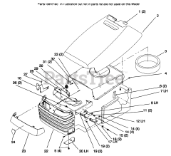 Toro 72104 (267-H) - Toro Lawn & Garden Tractor (SN: 069000001 - 069999999) (1996)
