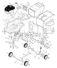 Troy-Bilt 34361 - Troy-Bilt Tuff-Cut Walk-Behind Mower
