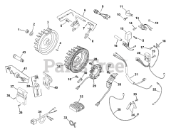 Kohler CS8.5-951507 - Kohler Command PRO Engine, Basic Version, 8.5hp, 6.34kW Ignition/Electrical TP-2536