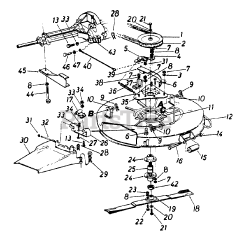 MTD 13514-9 - MTD Lawn Tractor (1989)