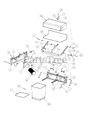 Cub Cadet 59A30014 (59A30014150) - Cub Cadet Commercial Catcher System Catcher Assembly