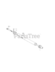 Cub Cadet Yanmar Ex3200 (54ACC4MN727) - Cub Cadet Yanmar Ex Series Compact Tractor Propeller Shaft