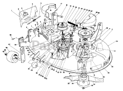 Toro 55600 (HMR-1200) - Toro Lawn Tractor (SN: 009000001 - 009999999) (1989)