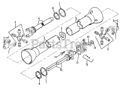 Simplicity 2096594 - Simplicity Shear Bolt Type PTO Shafts &amp; Joints - Shear Bolt Type Group (3482I117)