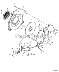 Echo PB-411 - Echo Backpack Blower (SN: 02001001 - 02999999)