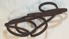 MTD 754-04329 Deck Belt, .672" X 148.25"