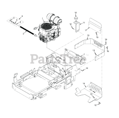Scag STCII-52V-23FX - Scag Tiger Cat II 52" Zero-Turn Mower, 23hp Kawasaki (SN: V4700001 - V4799999)