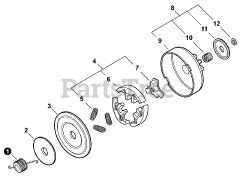 Echo CS-310 - Echo Chainsaw (SN: C04713001001 - C04713999999)