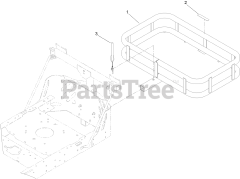 Toro 79040 - Toro Cargo Carrier, Mower Cargo Carrier Assembly