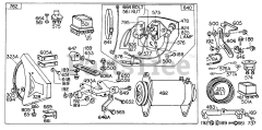 Briggs & Stratton 300421-0137-XX - Briggs & Stratton Horizontal Engine