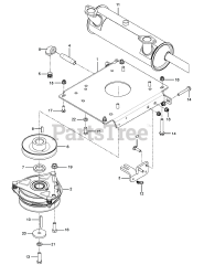 Husqvarna Z 560 (967678501-00) - Husqvarna 60" Zero-Turn Mower (2017-09) ENGINE MOUNTING, GUARDS &amp; MUFFLER