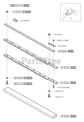 Husqvarna 326 HS 75 X - Husqvarna Hedge Trimmer (2002-01) Cutting Blades