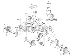 Exmark ECSKA21 - Exmark 21" Commercial S-Series Walk-Behind Mower, Kawasaki (SN: 312000000 - 312999999) (2012)