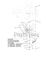Gravely 991080 (Pro-Turn 152) - Gravely Pro-Turn 52" Zero-Turn Mower, Kawasaki (SN: 041000 & Above) Hydro Drive
