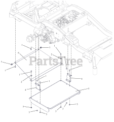 Ariens 991327 - Ariens Apex 52" Zero-Turn Mower, 23hp Kawasaki FR, Rear-Discharge (SN: 000101 - 119999) Deflectors - RD