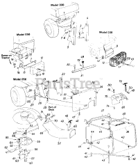 MTD 190-038-000 - MTD Grass Catcher Kit for 30" Rear Discharge Deck (1987)