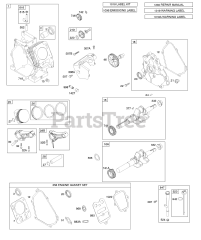 Briggs & Stratton 12A113-0154-E8 - Briggs & Stratton Horizontal Engine