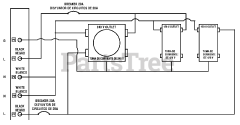 Husky HU 50011 B - Husky 5,000 Watt Portable Generator Wiring Diagram