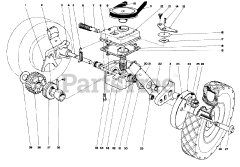 Toro 16255 - Toro Whirlwind Walk-Behind Mower (SN: 003000001 - 003999999) (1973)