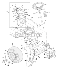 Murray 42823A - Murray 42" Lawn Tractor (1997)