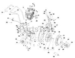 Parker 947104 - Parker 265cc Walk-Behind Blower (SN: 000101 & Above)