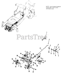 Simplicity 616 (990415) - Simplicity Yeoman Lawn Tractor Engine, Pulley ...