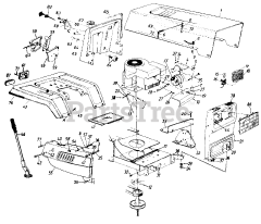 MTD 139-658-000 - MTD Lawn Tractor, Style 8 (1989) Parts