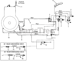 Mark Master 135-504-065 - Mark Master Lawn Tractor (1985) Electrical, Electric Start