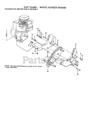 Electrolux/AYP RD 300 B - Electrolux/AYP Tiller