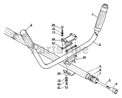 Echo SRM-202 DA - Echo String Trimmer Handle