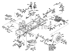 Troy-Bilt 13085 - Troy-Bilt Lawn Tractor, Hydro Drive (SN: 130850100101 & Above)