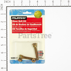 Snapper 500027MA Shear Bolt Assy - image 3