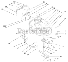 Toro 77104 (16-38 H) - Toro Lawn Tractor (SN: 200000001 - 200999999) (2000)