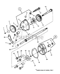 Snapper Pro Series 19 (7800550) - Snapper Pro Series 19 Commercial Trim 21" Walk-Behind Mower, 6hp Kawasaki Transmission - Differential