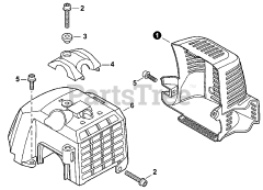 Echo SRM-410 U - Echo Brush Cutter (SN: T75313001001 - T75313999999)