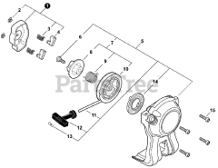 Echo SRM-225 - Echo String Trimmer (SN: U06012001001 - U06012999999)