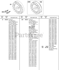 Briggs & Stratton 326437-0719-01 - Briggs & Stratton Horizontal Engine Flywheels