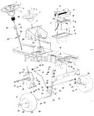 MTD 137-728-000 - MTD Lawn Tractor (1987) Parts
