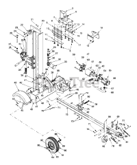 Craftsman 247.794520 (24AD595D099) - Craftsman Log Splitter (1999) (Sears)