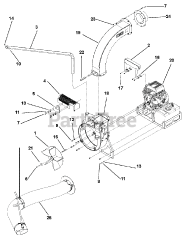 Parker 995025 - Parker Truck Loader with 10" Hose (SN: 000101 & Above)