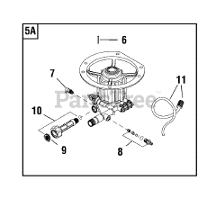 Task Force 020390-0 - Task Force 2,200 PSI Pressure Washer Pump Service Parts (206383GS)