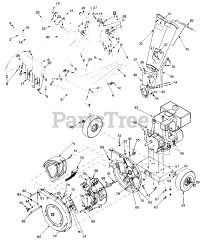 Craftsman 247.775862 (24B-485B099) - Craftsman Chipper Shredder (1998) (Sears)
