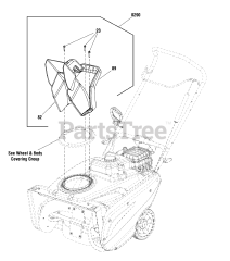 Simplicity 622 (1697115-00) - Simplicity 22" Snow Thrower, 5.5hp