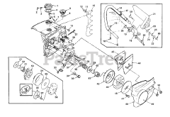 Homelite SUPER EZ AO (UT-10505) - Homelite Chainsaw