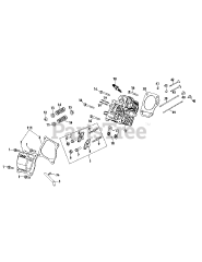 Troy-Bilt 170-L0-11 - Troy-Bilt Engine 170-L0-11 Cylinder Head