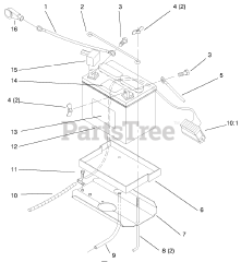Toro 72110 (270-H) - Toro Lawn & Garden Tractor (SN: 079000001 - 079999999) (1997)