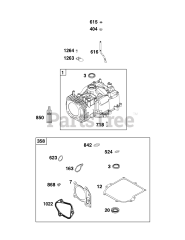 Briggs & Stratton 8P502-0136-H5 - Briggs & Stratton Vertical Engine Cylinder Group