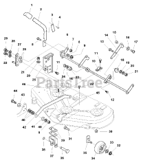 Simplicity 1693143 - Simplicity 44" Zero-Turn Mower, 16hp 44" Mower Deck - Height Adjustment &amp; Roller Bar